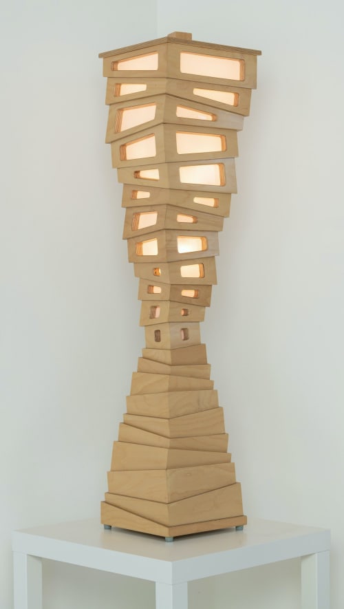 Chaos Table Lamp | Floor Lamp in Lamps by Ashoke Chhabra
