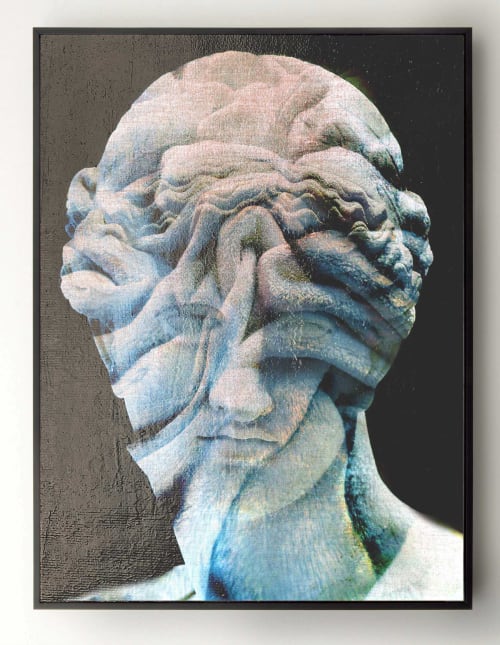 Head 83 | Paintings by Dario Moschetta