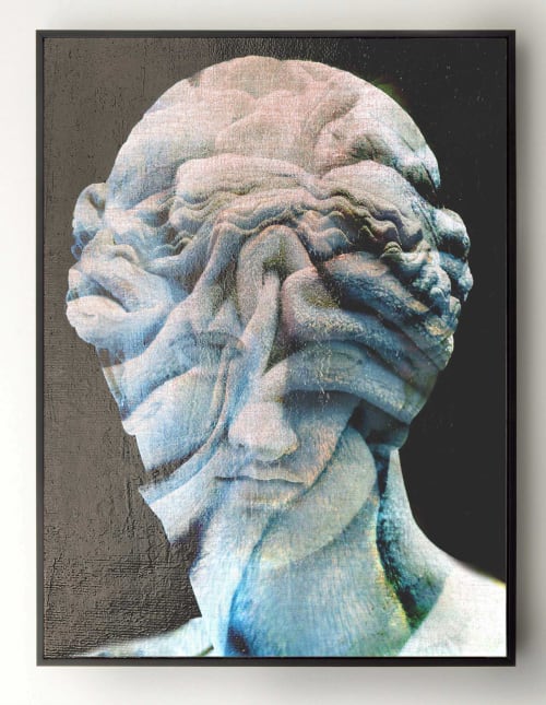 Head 83 | Mixed Media in Paintings by Dario Moschetta