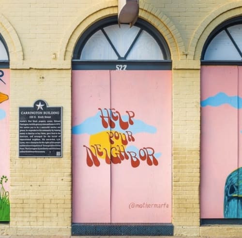 Help Your Neighbor- HOPE Campaign Mural Project | Street Murals by Micheline Halloul