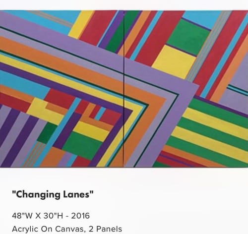 Changing Lanes | Paintings by Dale Weiss Art