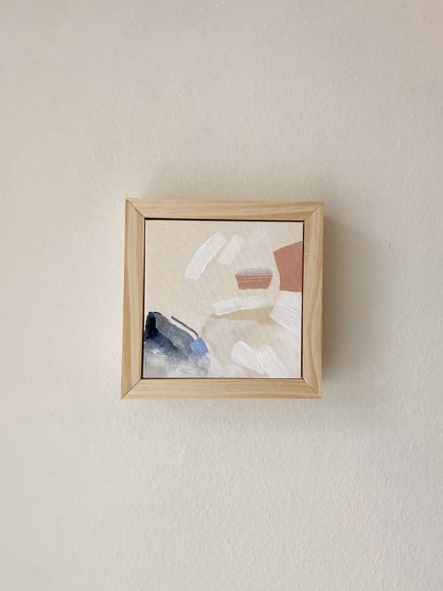 “Shelter” framed canvas original | Oil And Acrylic Painting in Paintings by Quinn Dimitroff