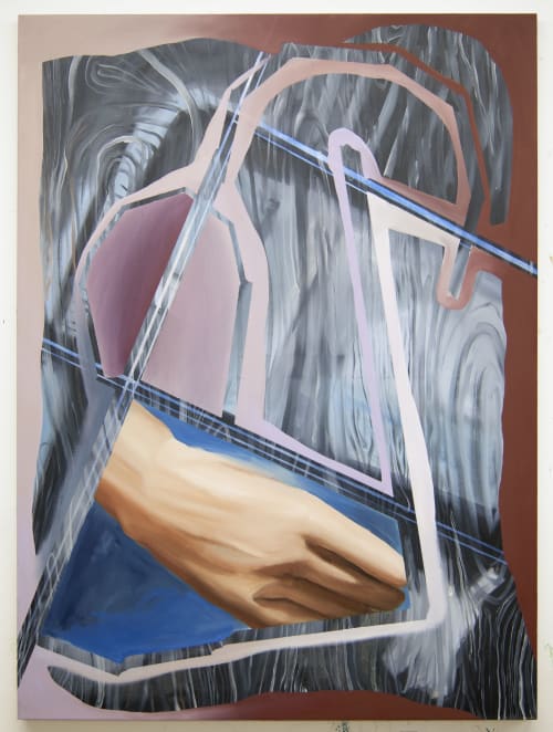 "Grip" | Paintings by Amelia Midori Miller | Queens in Queens