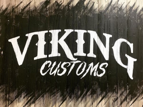 VIKING Customs | Murals by StaySeaArt | VIKING CUSTOMS in Fort Lauderdale