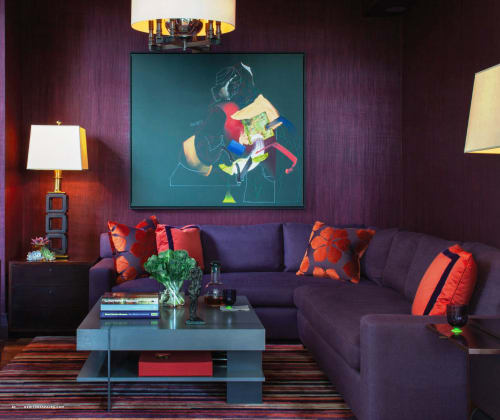 CT-21S Coffee Table with Shelf in Smoke Gray Oak and Graphit | Tables by Antoine Proulx Furniture, LLC | The Laureate in New York