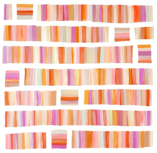 SOLD - 'CONCHFRiTTERS @ SUNSET' by Linnea Heide | Paintings by Linnea Heide contemporary fine art