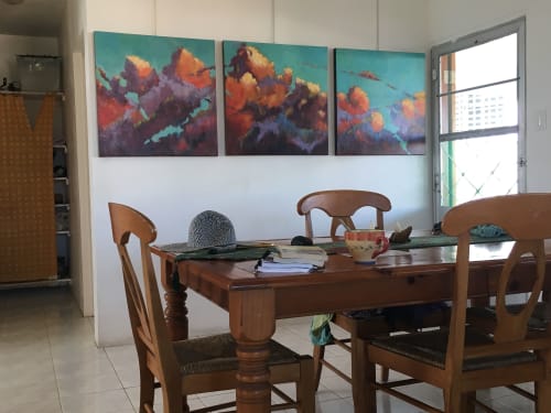 Vieques Triptych | Paintings by Ellie Harold Fine Art