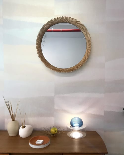 Mooda Mirror 24 | Decorative Objects by INDO- | WorkOf Showroom in Brooklyn