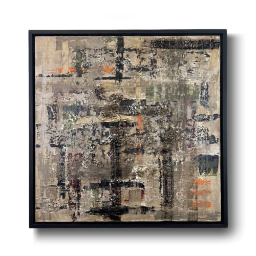 Bygone - Original mixed-media abstract | Mixed Media in Paintings by J. Kent Martin