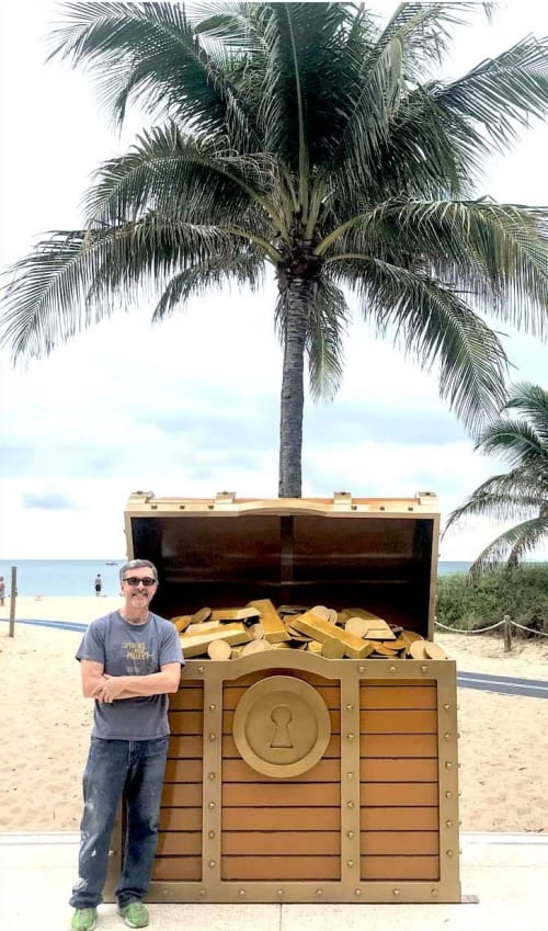 Treasure Chest | Public Sculptures by Donald Gialanella
