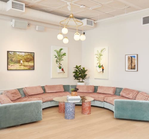 Palm Mall | Paintings by Alexandra Hammond | The Wing SoHo in New York