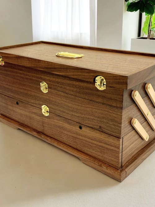 Walnut | Chest in Storage by Tim Tibbals