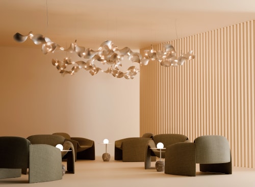 Dune 10 Curve | Chandeliers by MOSS Objects