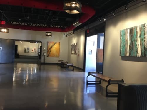Multiple works | Paintings by Niki Woehler | FOUND:RE Phoenix Hotel in Phoenix