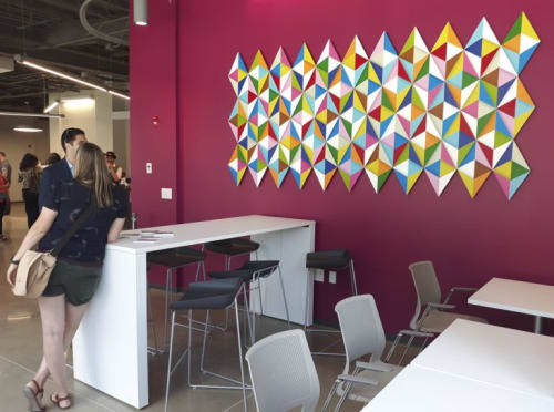 Fifty Three Rhombuses | Art & Wall Decor by Andrew Reach | LGBT Center of Greater Cleveland in Cleveland