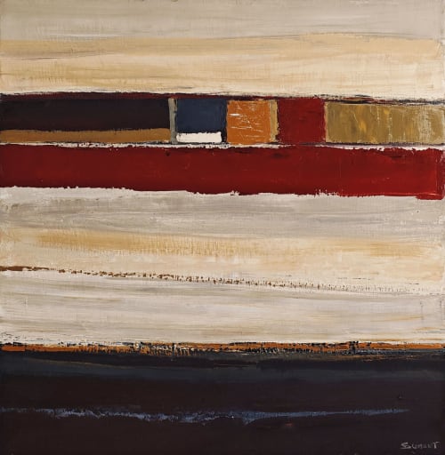 L'harmonie des espaces | Oil And Acrylic Painting in Paintings by Sophie DUMONT.