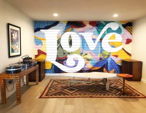 Love mural | Murals by Mallory Dawn