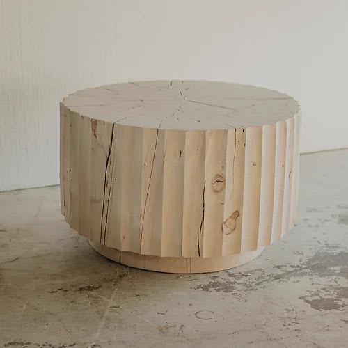 Fluted Coffee Table | Tables by Beck & Cap