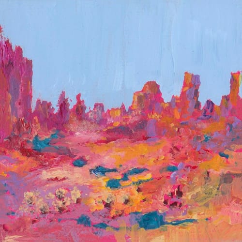 Giclée print of Mesa | Paintings by Jessica Marshall / Library of Marshall Arts