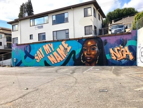 Rest in power Nia Wilson | Murals by Timothy B, the Artist