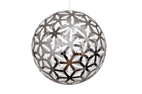 Lattice Light Ball 70 Chrome | Pendants by ADAMLAMP