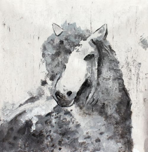 Era Horse | Oil And Acrylic Painting in Paintings by Irena Orlov