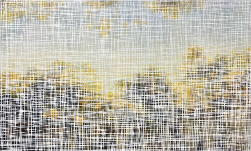 "Running Into the Sun" contemporary abstract landscape oil | Paintings by Tania Dibbs