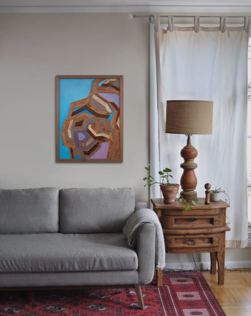 Wall Art - Uprooted | Wall Sculpture in Wall Hangings by Alexandra Cicorschi | San Francisco in San Francisco