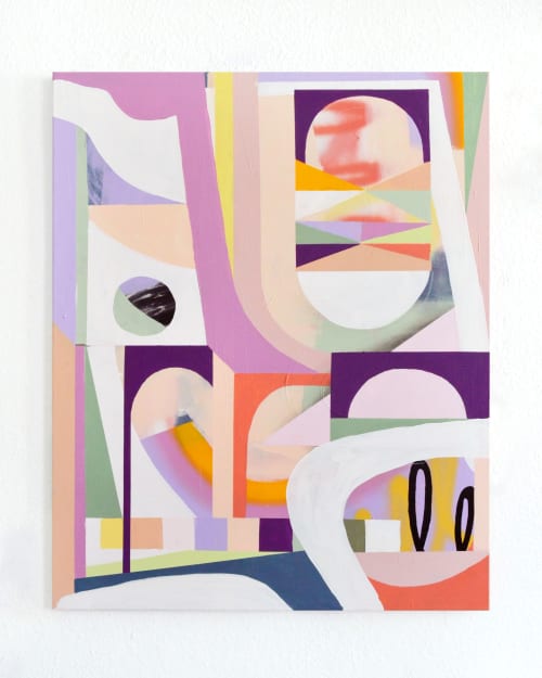 OPTIMISM Acrylic Painting - Original - 80 x 100 cm | Paintings by Jilli Darling