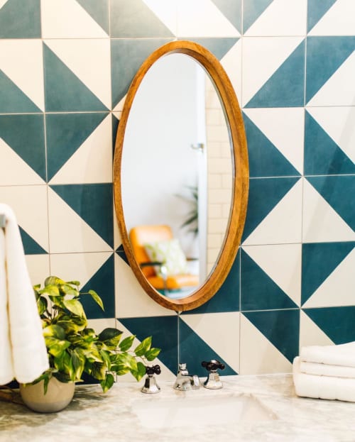 Square Cement Tile by Zia Tile seen at Vandyke Bed and Beverage, Nashville Wescover