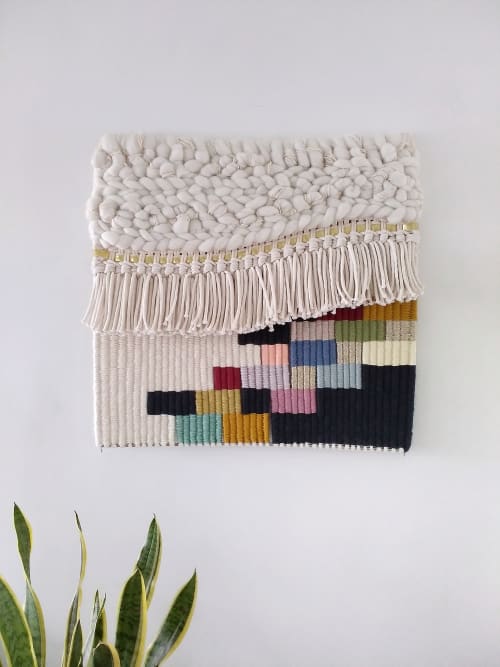 Colour Block Tapestry | Wall Hangings by Anita Meades