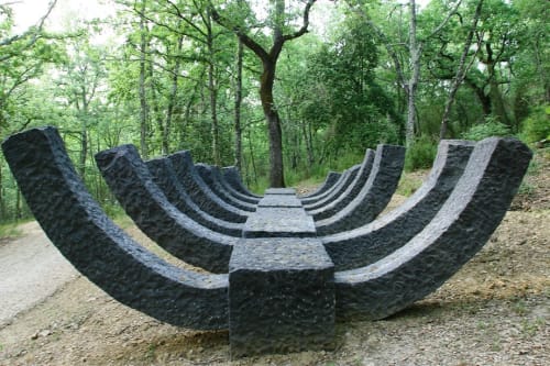 “Keel 2” | Public Sculptures by Kemal Tufan | Parco Sculture del Chianti in Pievasciata