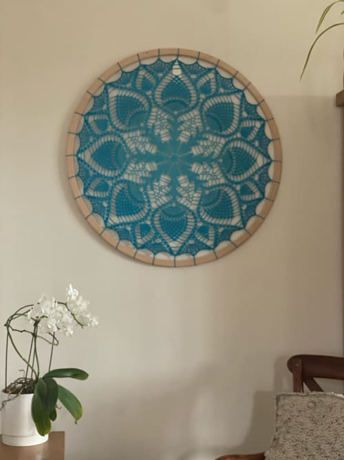 Artemisa Mandala | Wall Hangings by Woolly Fingers