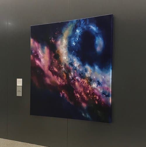 Stardust | Paintings by Melissa McCracken | KUMC - University of Kansas Medical Center in Kansas City
