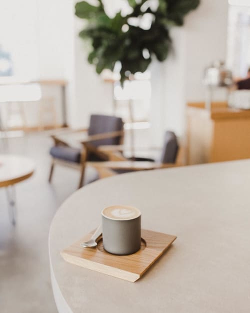Smooth Cup | Cups by Tiny Badger Ceramics | Deeply Coffee in Orlando