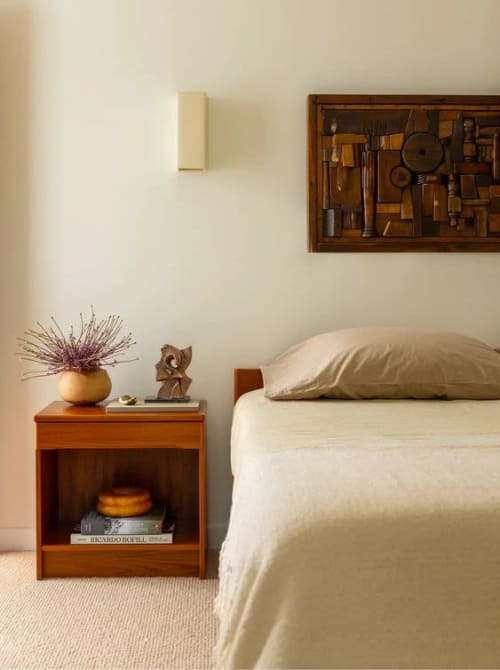 Flores Wall Sconce | Rectangular Ceramic Wall Sconce | Sconces by A19 Artisan Lighting