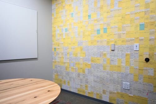 "Overdue" | Wall Sculpture in Wall Hangings by ANTLRE - Hannah Sitzer | Google RWC SEA6 in Redwood City