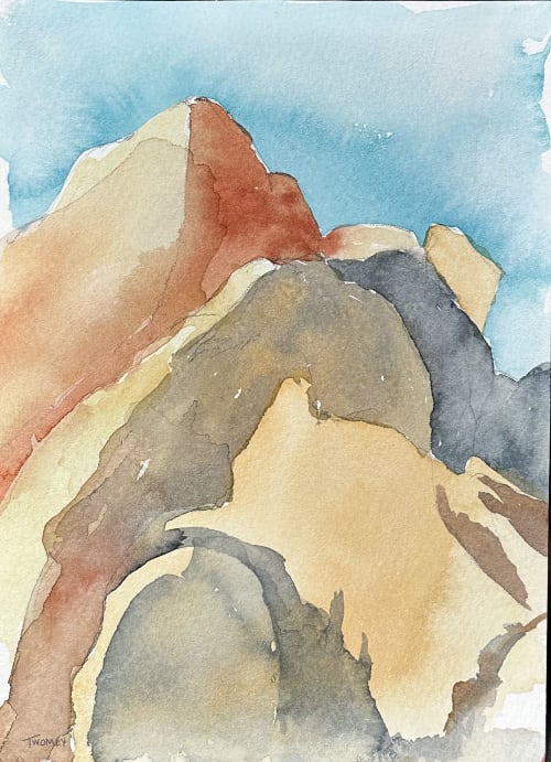Joshua Tree 1 & 2 | Paintings by Catherine Twomey