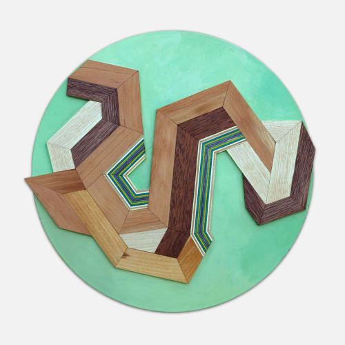 Wall Art - Chloe | Wall Sculpture in Wall Hangings by Alexandra Cicorschi