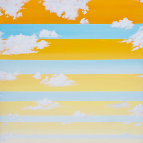 Summer Vibes 1 & 2 | Oil And Acrylic Painting in Paintings by Nichole McDaniel | Artspace Warehouse in Los Angeles