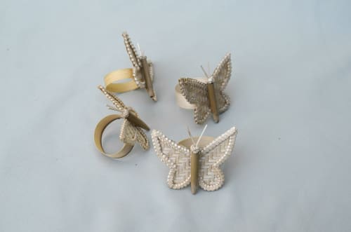 Amara Handmade Butterfly Napkin Ring | Tableware by Amara