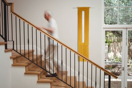 Keyhole in Mustard | Wall Hangings by YASHI DESIGNS