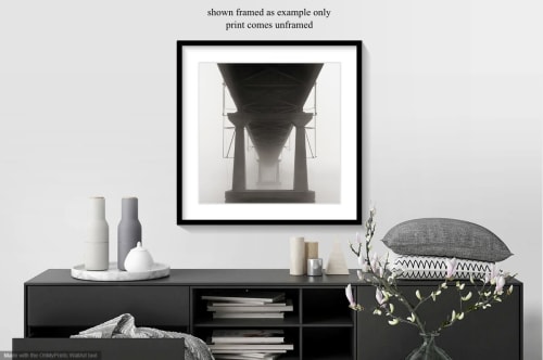 Bridge in Fog, Original Photography, Print | Photography by Nicholas Bell Photography