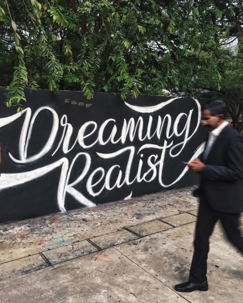 Dreaming Realist Mural | Street Murals by Leah Chong | *SCAPE in Singapore
