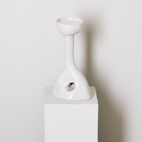 SCULPTURE No.2 Candle MONO | Candle Holder in Decorative Objects by ZOA concept