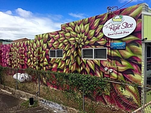 “The Right Slice” Project | Murals by Seth Womble | The Right Slice LLC, Kalaheo in Kalaheo