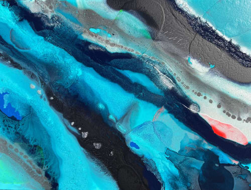 'Earth V' | Paintings by Christina Twomey Art + Design