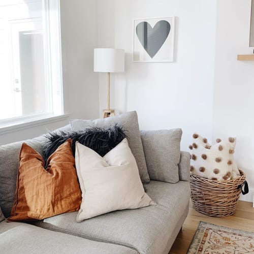 Heart Print | Art & Wall Decor by Banquet Atelier & Workshop | Melissa Coulter's Home in Courtenay