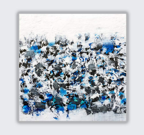 Emerald Blue | Oil And Acrylic Painting in Paintings by Robin Jorgensen