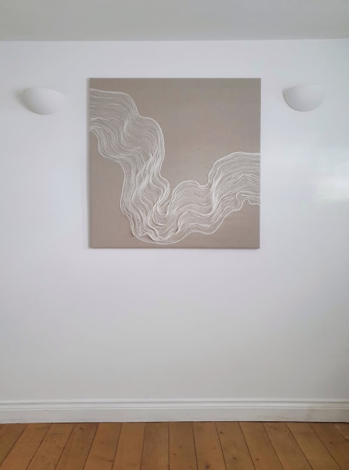 Silence | Tapestry in Wall Hangings by Saskia Saunders